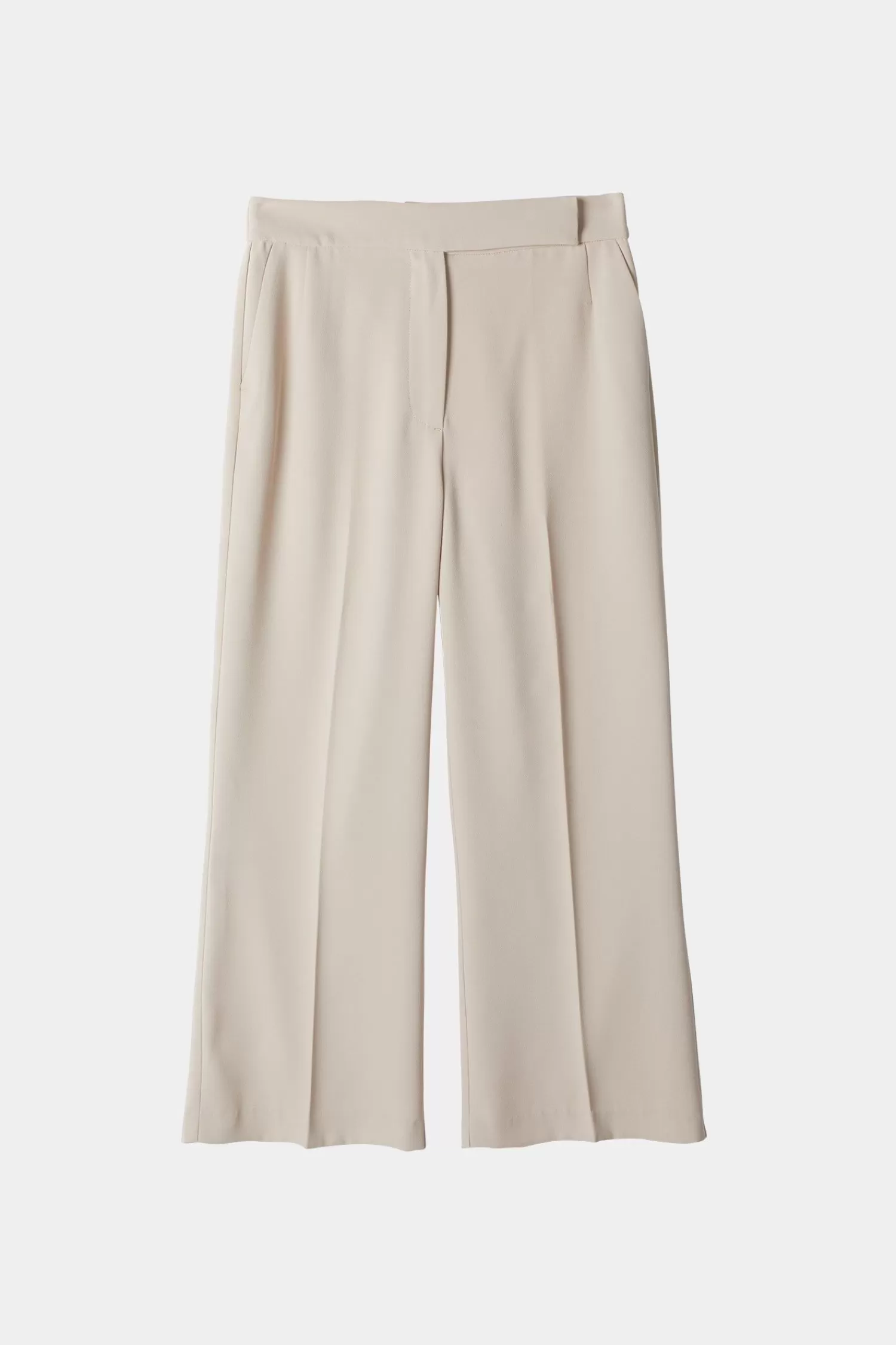 Stylein Bonita Trousers Cropped - Cream